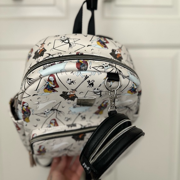 Petunia Pickle Bottom Nightmare Before Christmas Mini Backpack - Picture 2 of 10